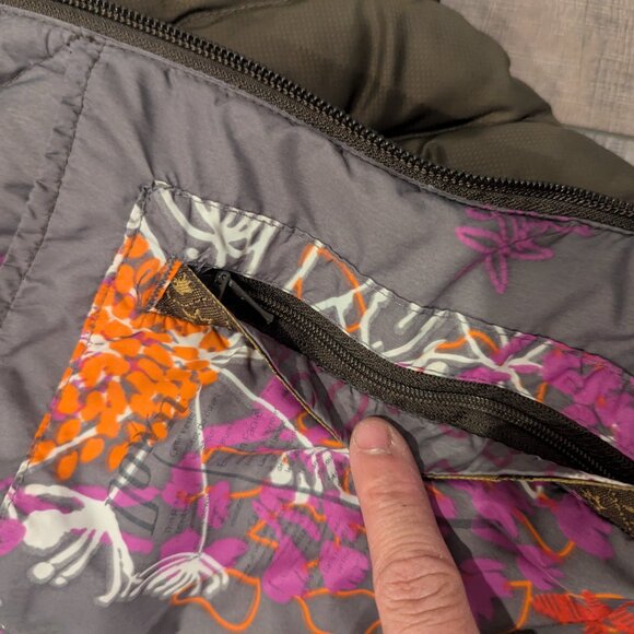 Isis Women's Whisper 650 fill Down Puffer Jacket Water Resistant Winter 8 - Picture 12 of 16